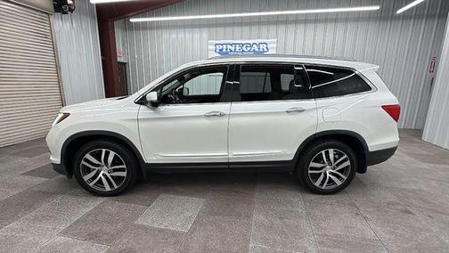 White Diamond Pearl 2016 Honda Pilot Elite