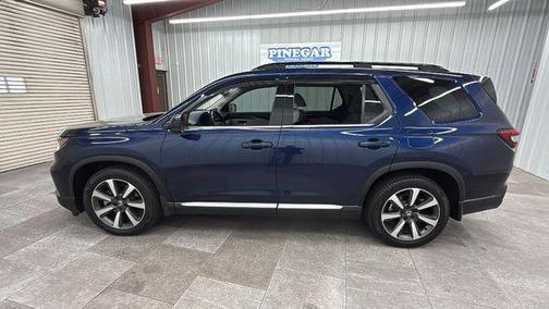 Obsidian Blue Pearl 2023 Honda Pilot AWD Elite