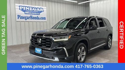Crystal Black Pearl 2025 Honda Pilot EX-L