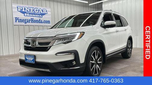 Platinum White Pearl 2022 Honda Pilot AWD Elite