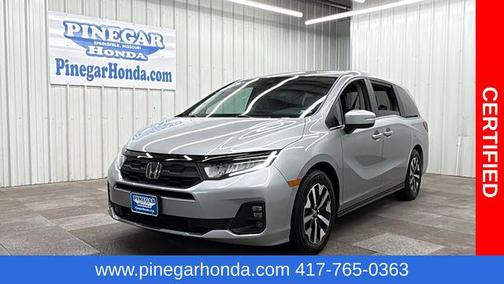 Solar Silver Metallic 2025 Honda Odyssey EX-L