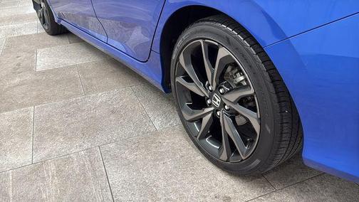 Aegean Blue Metallic 2019 Honda Civic Sport