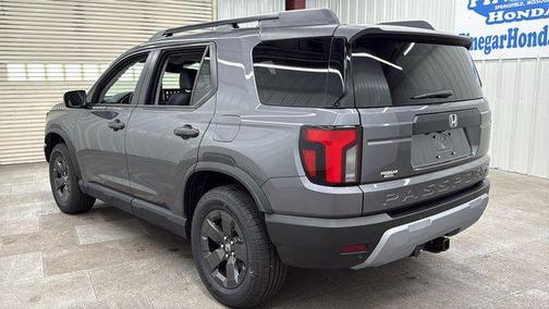 Modern Steel Metallic 2026 Honda Passport AWD RTL Towing
