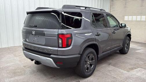 Modern Steel Metallic 2026 Honda Passport AWD RTL Towing