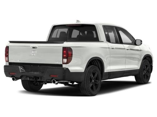 Platinum White Pearl 2023 Honda Ridgeline Black