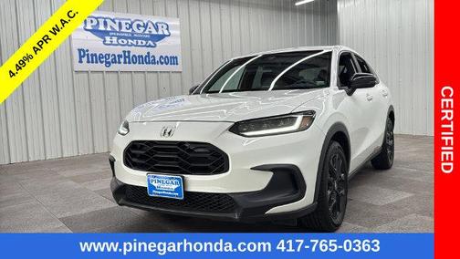 Platinum White Pearl 2024 Honda HR-V Sport