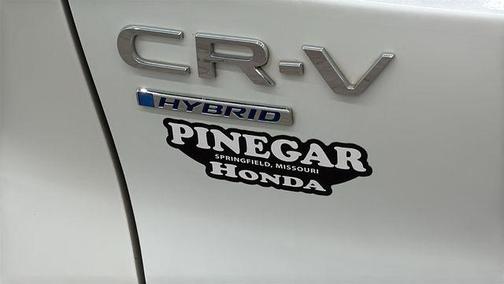 Platinum White Pearl 2024 Honda CR-V Hybrid Sport Touring AWD