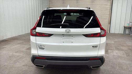 Platinum White Pearl 2024 Honda CR-V Hybrid Sport Touring AWD