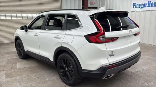 Platinum White Pearl 2024 Honda CR-V Hybrid Sport Touring AWD