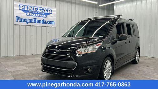 SHADOW BLACK 2017 Ford Transit Connect Titanium w/Rear Liftgate