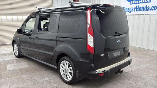 SHADOW BLACK 2017 Ford Transit Connect Titanium w/Rear Liftgate