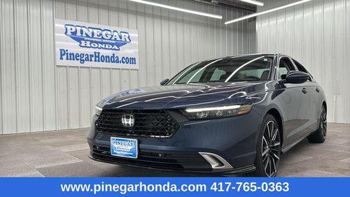 Canyon River Blue Metallic 2026 Honda Accord Hybrid Touring