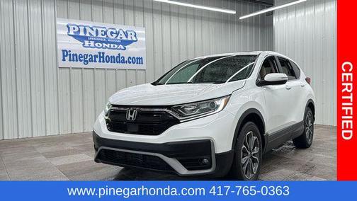 Platinum White Pearl 2022 Honda CR-V AWD EX