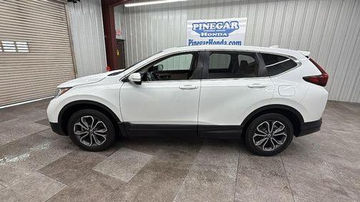 Platinum White Pearl 2022 Honda CR-V AWD EX