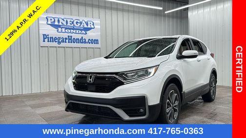 Platinum White Pearl 2022 Honda CR-V AWD EX