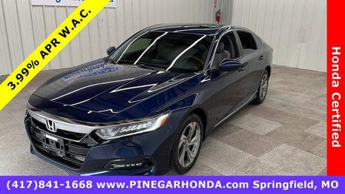 Obsidian Blue Pearl 2018 Honda Accord EX