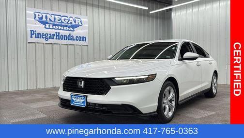 Platinum White Pearl 2025 Honda Accord LX 1.5T