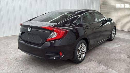 Burgundy Night Pearl 2018 Honda Civic LX