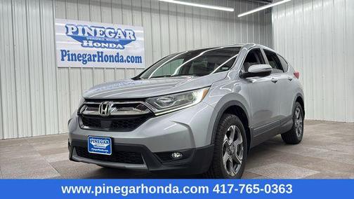 Lunar Silver Metallic 2017 Honda CR-V EX-L