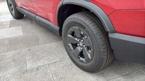 Radiant Red Metallic II 2026 Honda Passport AWD RTL Towing