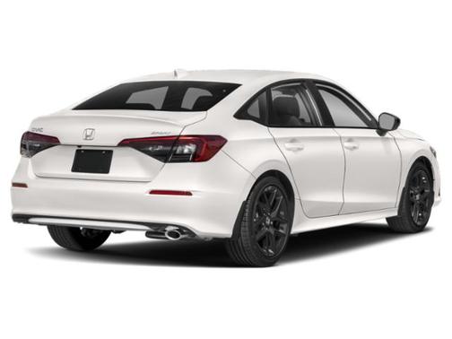Platinum White Pearl 2024 Honda Civic Sport
