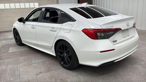 Platinum White Pearl 2024 Honda Civic Sport
