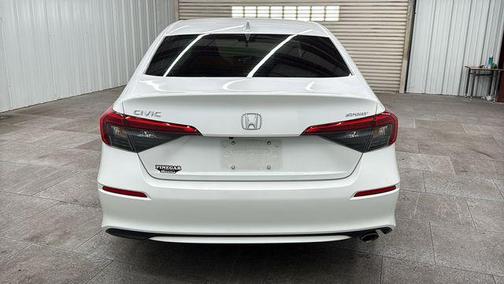 Platinum White Pearl 2024 Honda Civic Sport