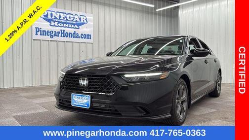 Crystal Black Pearl 2024 Honda Accord EX