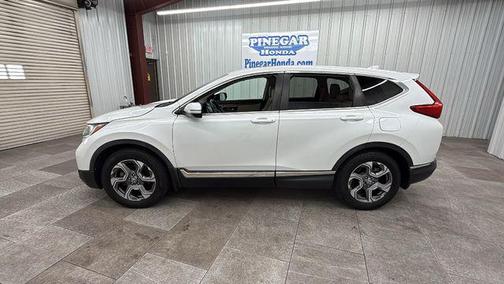 Platinum White Pearl 2019 Honda CR-V EX-L
