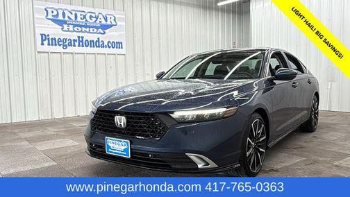 Canyon River Blue Metallic 2026 Honda Accord Hybrid Touring