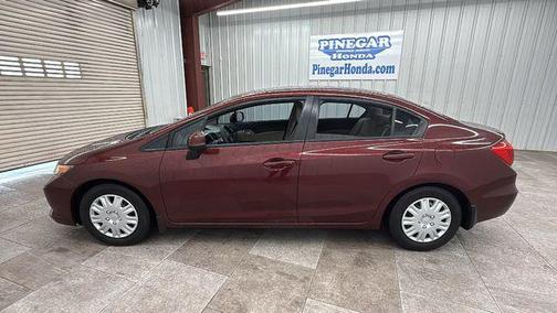 Maroon 2012 Honda Civic LX