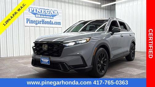Urban Gray Pearl 2024 Honda CR-V Hybrid Sport FWD