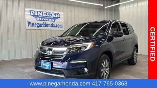 Obsidian Blue Pearl 2019 Honda Pilot EX-L