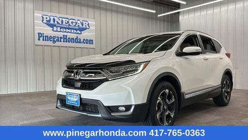 White Diamond Pearl 2018 Honda CR-V Touring