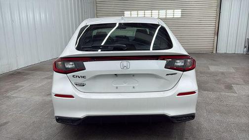 Platinum White Pearl 2026 Honda Civic Sport