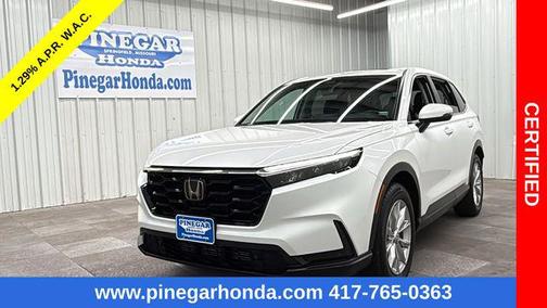 Platinum White Pearl 2024 Honda CR-V EX-L AWD