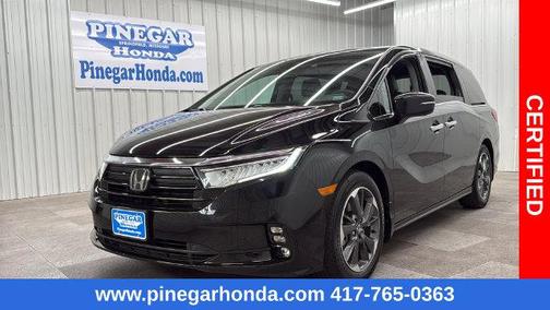 Crystal Black Pearl 2023 Honda Odyssey Elite