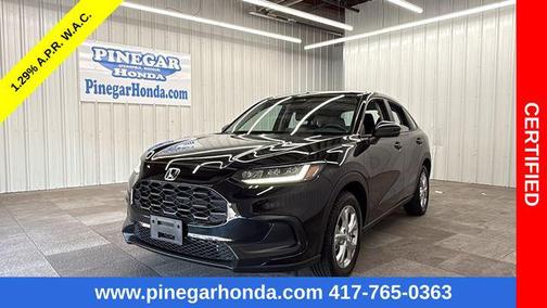 Crystal Black Pearl 2023 Honda HR-V LX