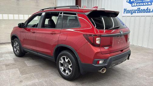 Radiant Red Metallic II 2022 Honda Passport AWD TrailSport