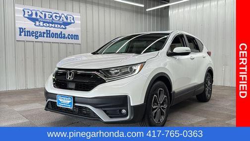 Platinum White Pearl 2020 Honda CR-V 2WD EX-L