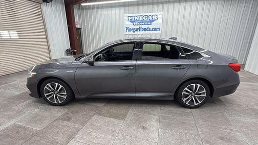 Modern Steel Metallic 2021 Honda Accord Hybrid Base