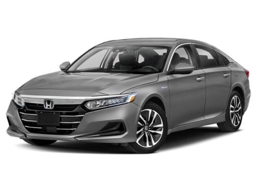 Modern Steel Metallic 2021 Honda Accord Hybrid Base