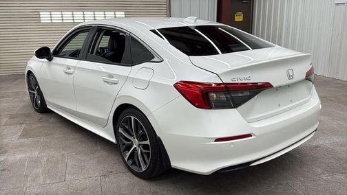 Platinum White Pearl 2024 Honda Civic Touring