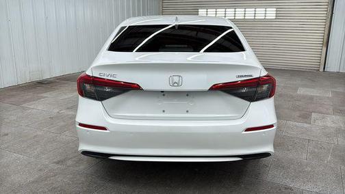 Platinum White Pearl 2024 Honda Civic Touring