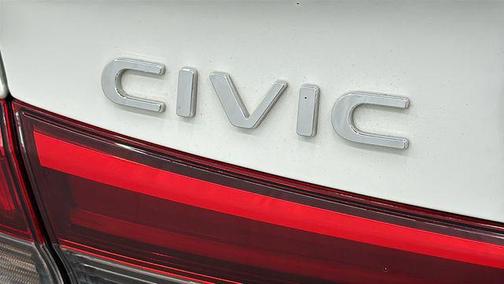 Platinum White Pearl 2024 Honda Civic Touring