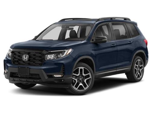 Obsidian Blue Pearl 2023 Honda Passport AWD Elite
