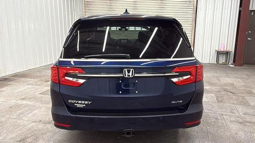 Obsidian Blue Pearl 2021 Honda Odyssey Elite