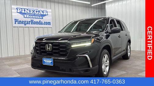Crystal Black Pearl 2023 Honda Pilot AWD LX