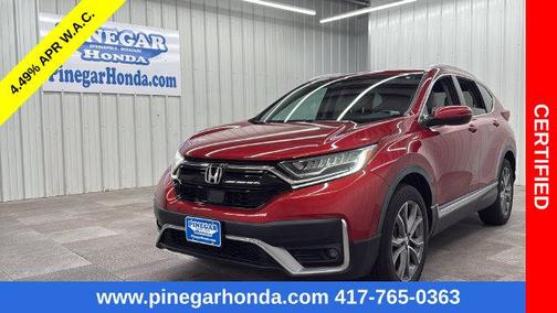 Radiant Red Metallic 2021 Honda CR-V AWD Touring