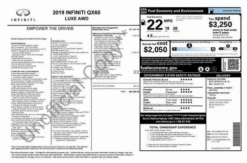 2019 INFINITI QX60 Luxe